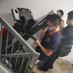 Treadmill mover