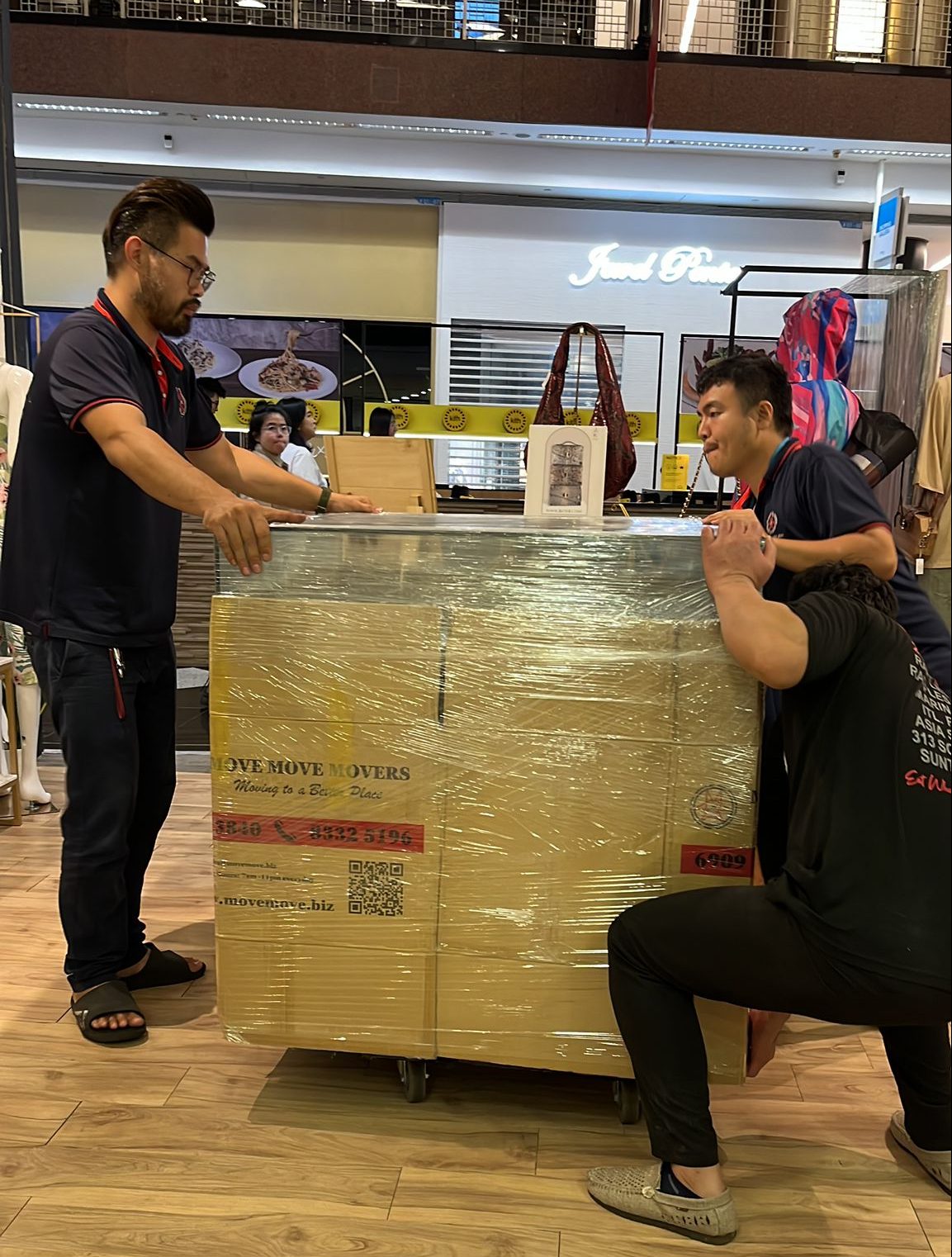 commercial moving in Tampines