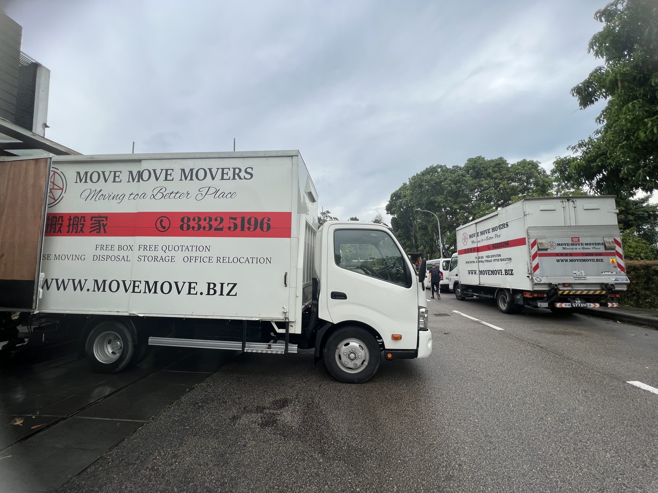 14ft lorry of Move Move Movers