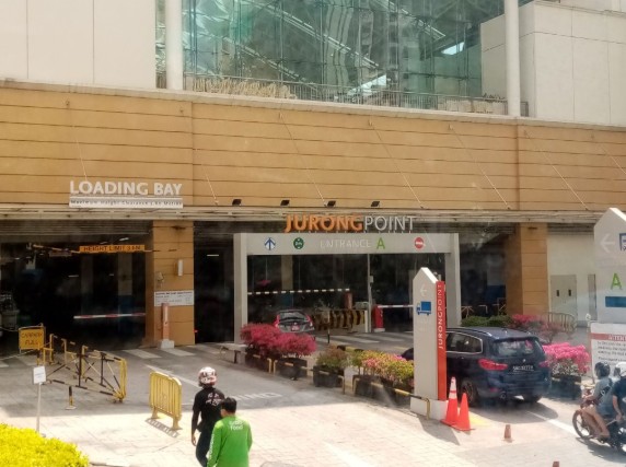 Jurong point lift exchange