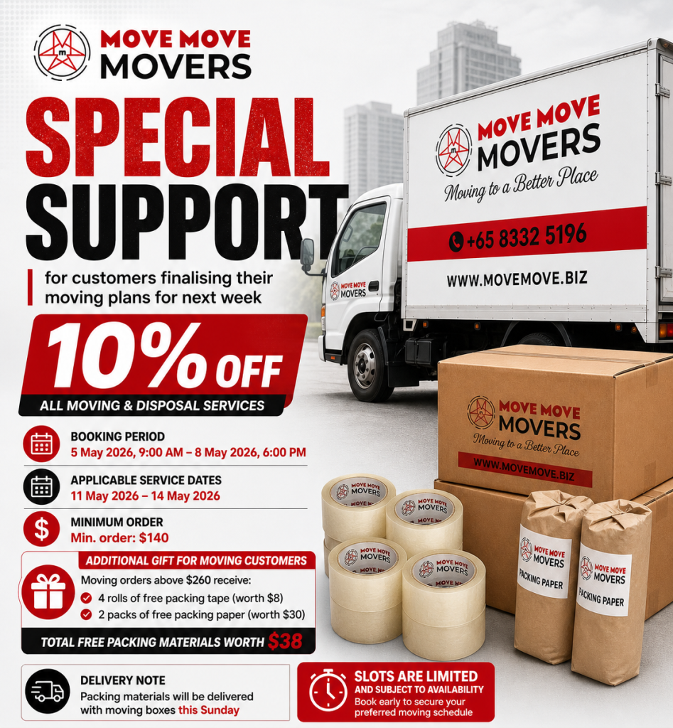 Special Support Promo by Move Move Movers