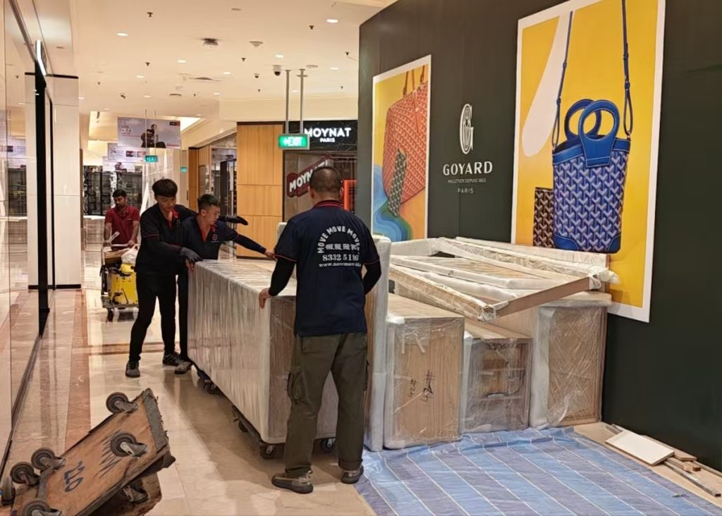 GOYARD Singapore Boutique Move-In @ Takashimaya