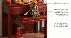 Guan Gong & Landlord Deity Setup