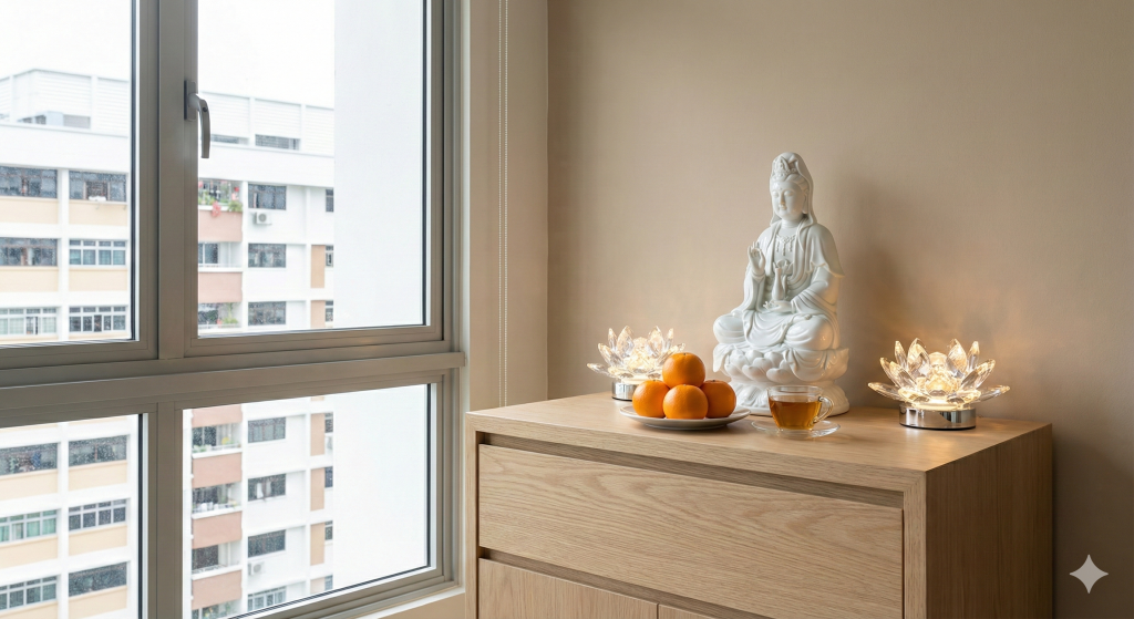Modern guan yin altar – move move movers Modern Guan Yin Altar